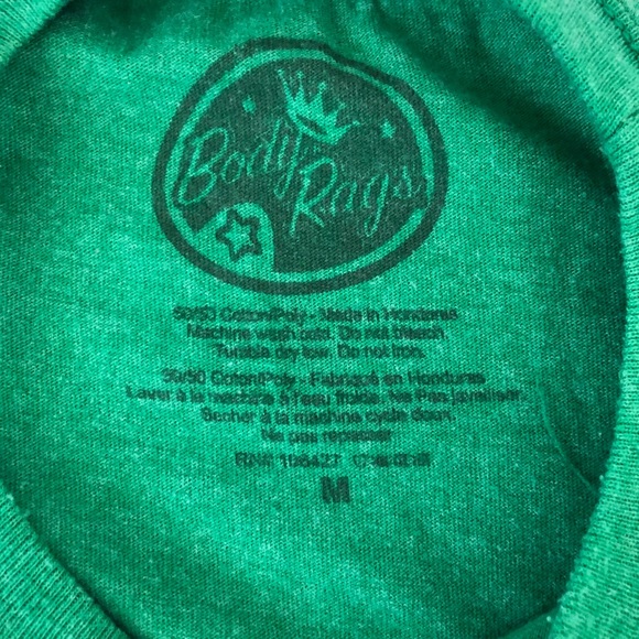 Body Rags Green “Last Beer” Graphic SS Tee - Picture 6 of 7